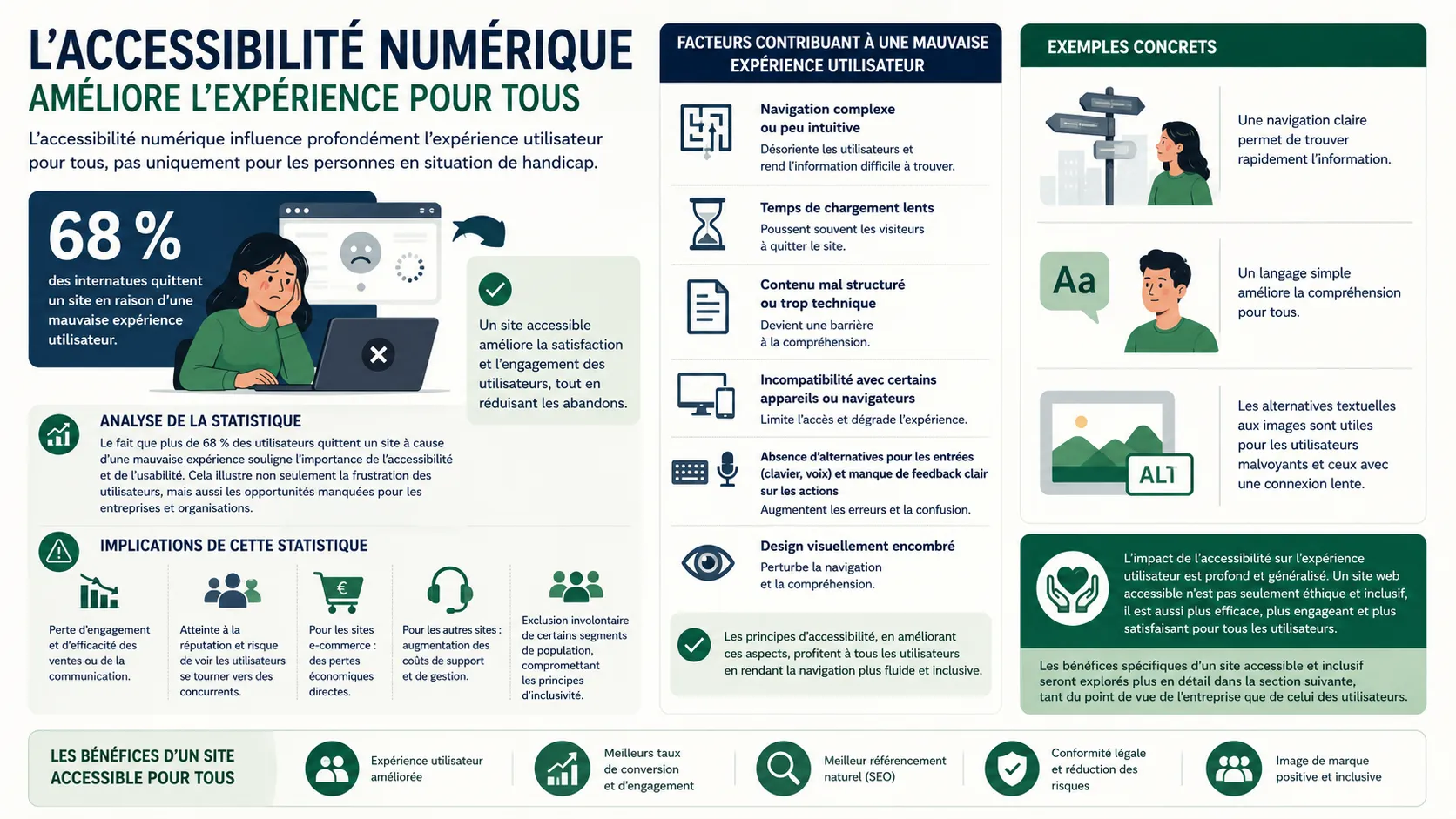 Impact sur l'expérience utilisateur