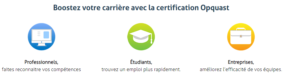 Opquast la certification des professionnels du web